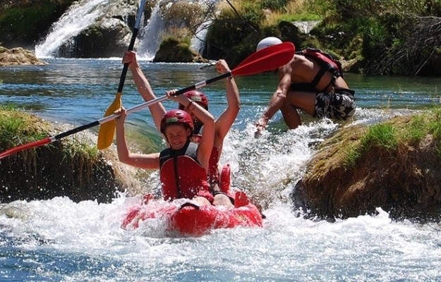 Rafting and canoe safari