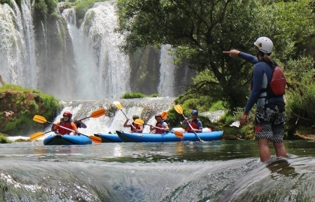 Rafting and canoe safari