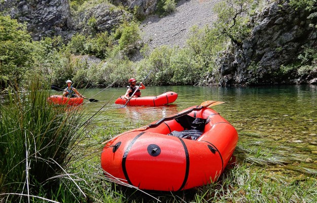 Packrafting Zrmanja