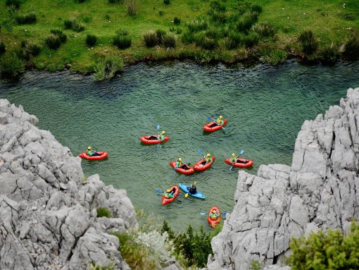 Packrafting Zrmanja