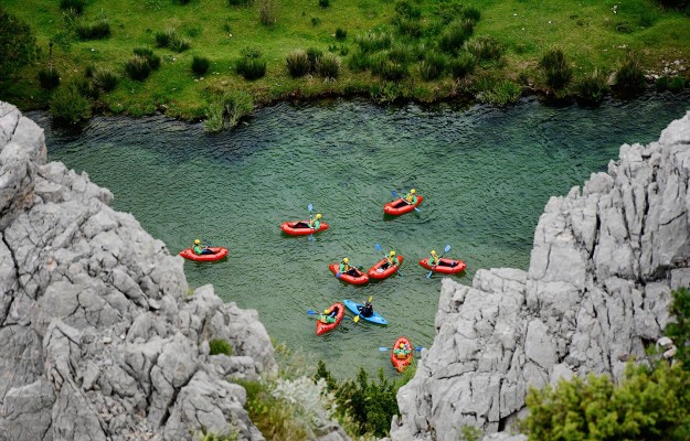 Packrafting Zrmanja