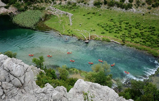 Packrafting Zrmanja