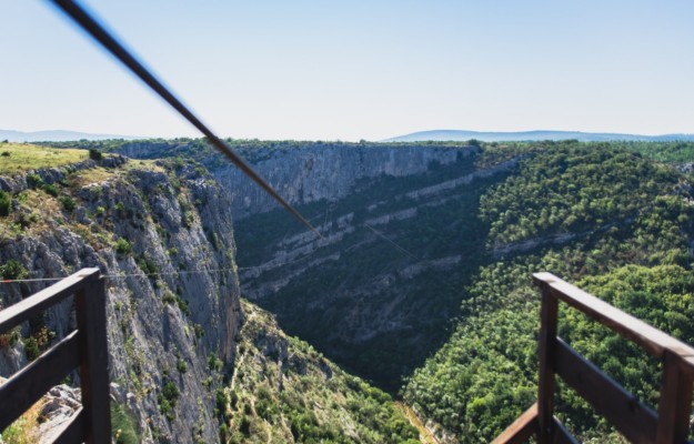 Zipline Šibenik - Kanjon Čikole