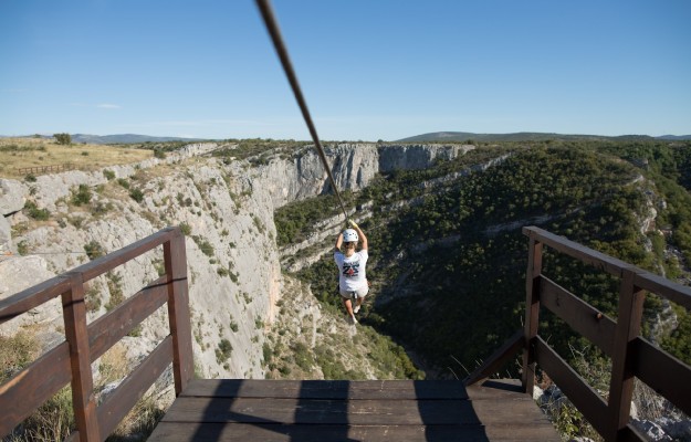 Zipline Šibenik - Kanjon Čikole